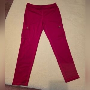 Womens High Waist Cargo Leggings